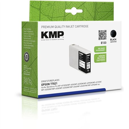 KMP E133 cartuccia nero compatibile con Epson T7021