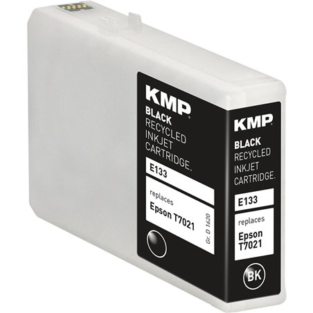 KMP E133 cartuccia nero compatibile con Epson T7021