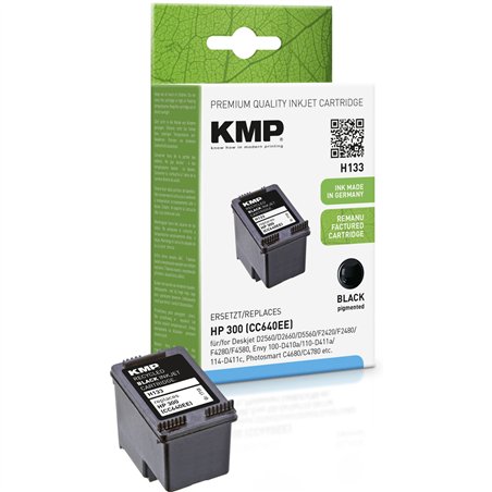 KMP H133 cartuccia nero compatibile con HP CC 640 EE