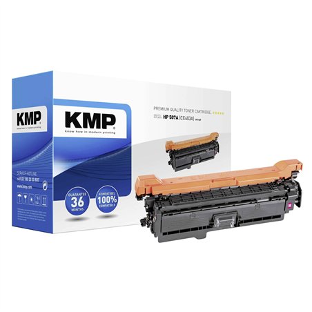 KMP H-T167 cartuccia magenta compatibile con HP CE 403 A
