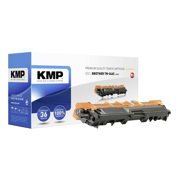 KMP B-T58 cartuccia ciano compatibile con Brother TN-246 C