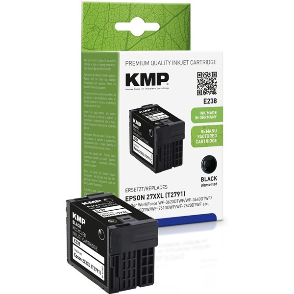 KMP E186 cartuccia nero compatibile con Epson T 2791 XXL