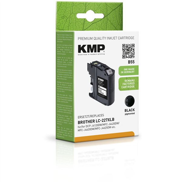 KMP B55 cartuccia nero compatibile   Brother LC-227XLBK
