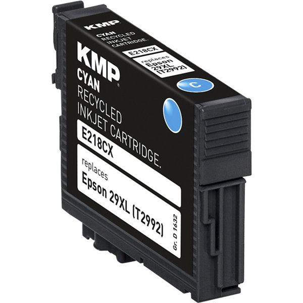 KMP E218CX cartuccia ciano compatibile con Epson T 2992 XL