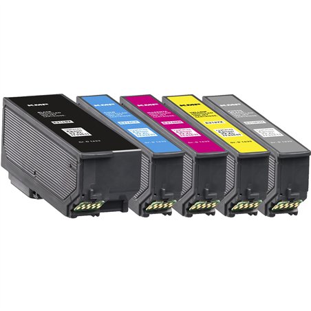 KMP E216VX Multipack BK/PBK/CMY compatibile con Epson T 3357 XL