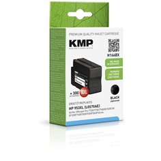 KMP H166BX cartuccia nero compatibile con HP L0S70AE 2