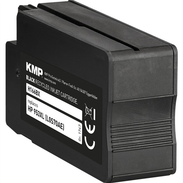 KMP H166BX cartuccia nero compatibile con HP L0S70AE