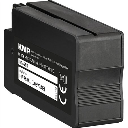 KMP H166BX cartuccia nero compatibile con HP L0S70AE