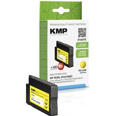 KMP H166YX cartuccia giallo compatibile con HP F6U18AE