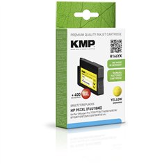 KMP H166YX cartuccia giallo compatibile con HP F6U18AE 2