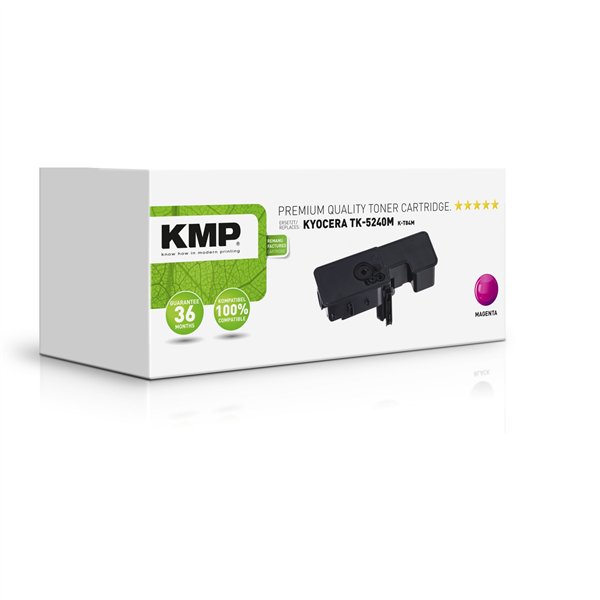 KMP K-T84M cartuccia magenta compatibil.con Kyocera TK-5240 M