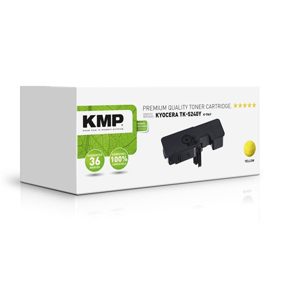 KMP K-T84Y cartuccia giallo compatibil.con Kyocera TK-5240 Y