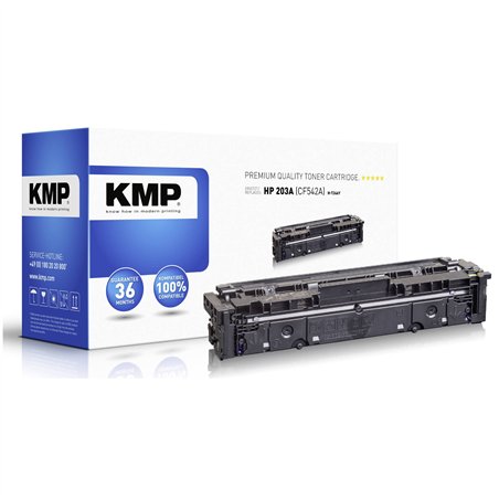 KMP H-T246Y cartuccia giallo compatibile con HP CF 542 A