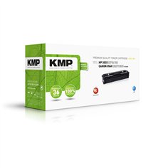 KMP H-T246CX cartuccia ciano compatibile con HP CF 541 X 2