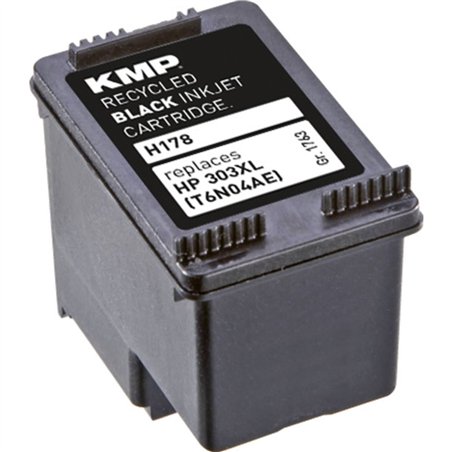 KMP H178 cartuccia nero compatibel.con HP T6N04AE 303 XL