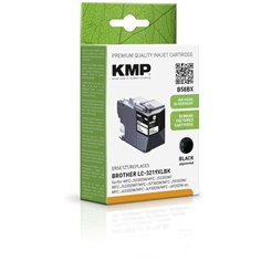KMP B58BX cartuccia nero comp. con Brother LC-3219XLBK 2