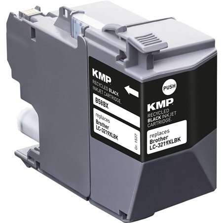 KMP B58BX cartuccia nero comp. con Brother LC-3219XLBK