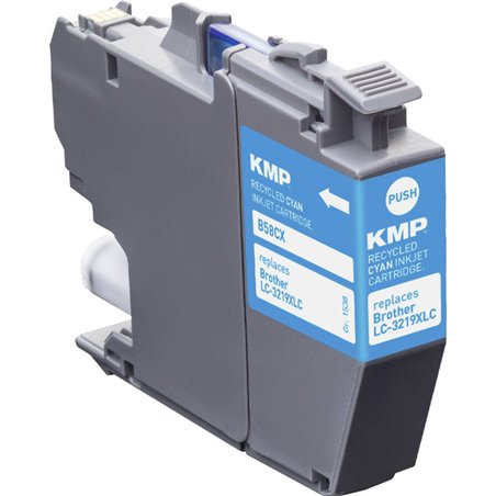 KMP B58CX cartuccia ciano comp. con Brother LC-3219XLC