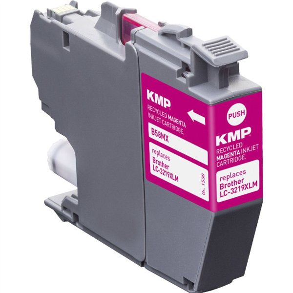 KMP B58MX cartuccia magenta comp. con Brother LC-3219XLM