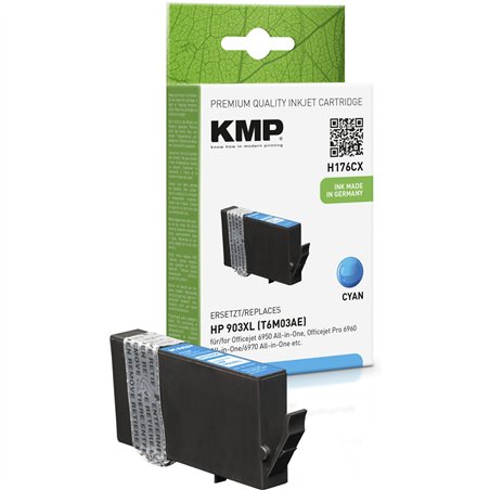 KMP H176CX cartuccia ciano compatibile con HP T6M03AE 903XL