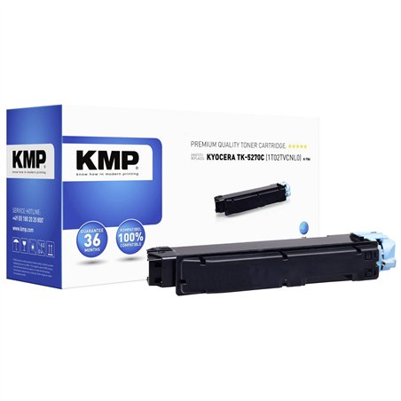KMP K-T86 cartuccia ciano compatibile c. Kyocera TK-5270 C