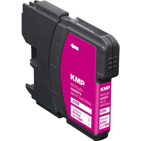 KMP B78M cartuccia magenta compatibile c. Brother LC-1100 M