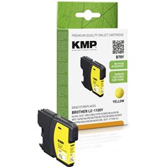 KMP B78Y cartuccia giallo compatibile c. Brother LC-1100 Y