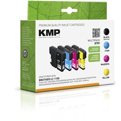 KMP B78V pack promo BK/C/M/Y compatibile con Brother LC-1100 2