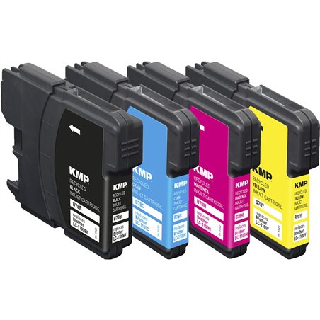 KMP B78V pack promo BK/C/M/Y compatibile con Brother LC-1100