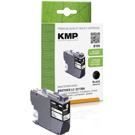 KMP B100 cartuccia nero compatibile c. Brother LC-3213BK