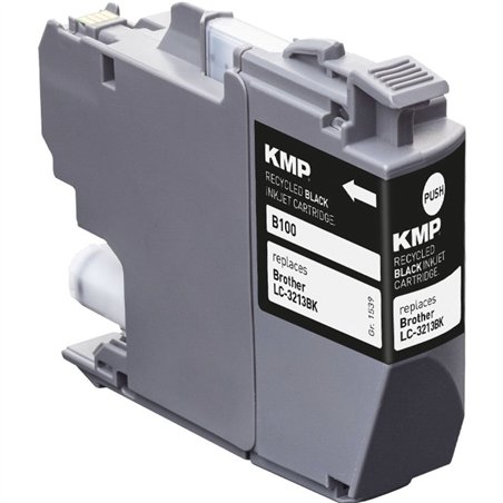 KMP B100 cartuccia nero compatibile c. Brother LC-3213BK