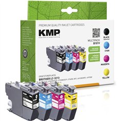 KMP B101V Promo Pack Bk/C/M/Y compatibile con Brother LC-3213
