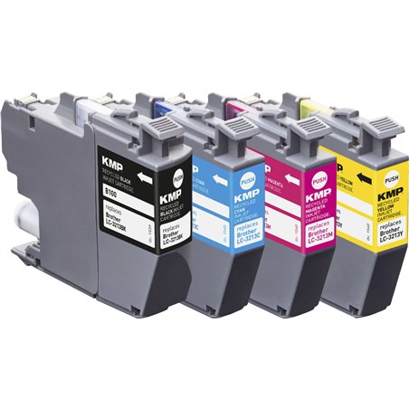 KMP B101V Promo Pack Bk/C/M/Y compatibile con Brother LC-3213