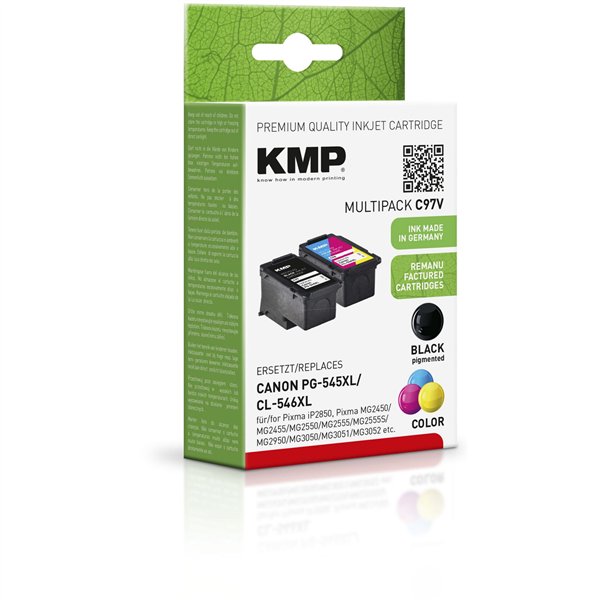 KMP C97V conf.mult. BK/Color comp. c. Canon PG-545/CL-546 XL