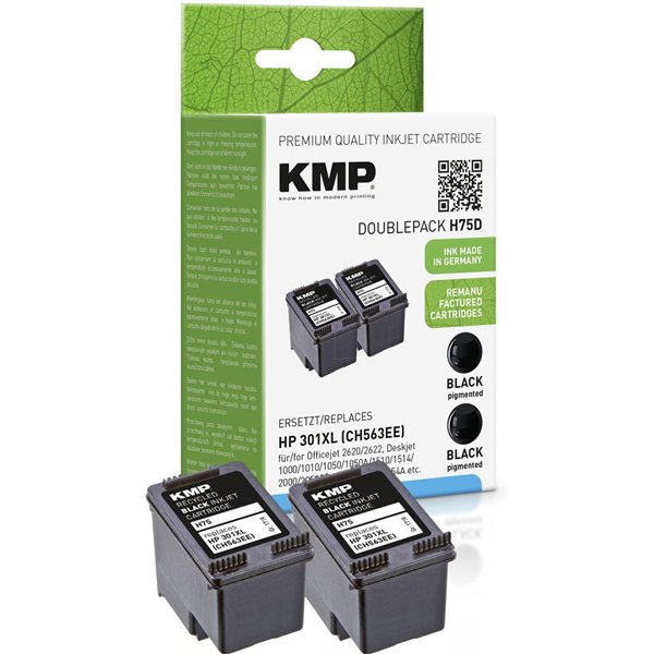 KMP H75D cartuccia sw DP compatibile con HP CH 563 EE