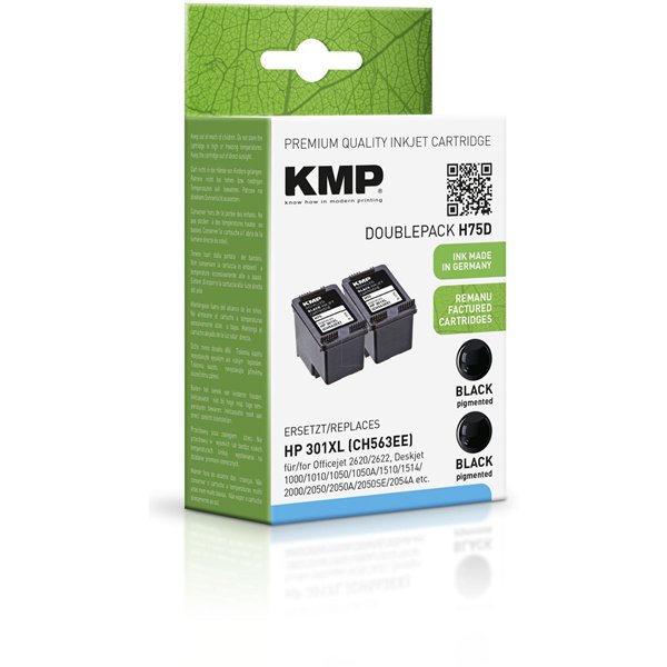 KMP H75D cartuccia sw DP compatibile con HP CH 563 EE
