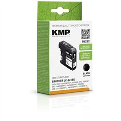 KMP B62BX cartuccia nero compatib. con Brother LC-223 BK 2