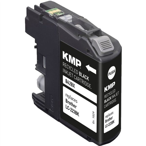 KMP B62BX cartuccia nero compatib. con Brother LC-223 BK