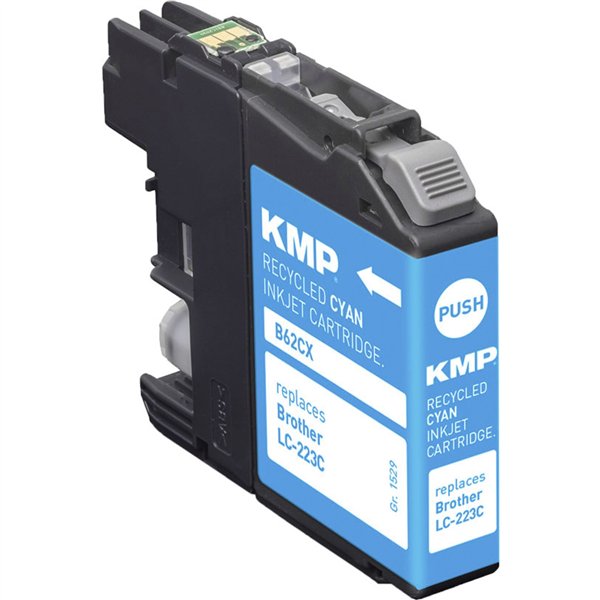 KMP B62CX cartuccia ciano compatibile con Brother LC-223 C