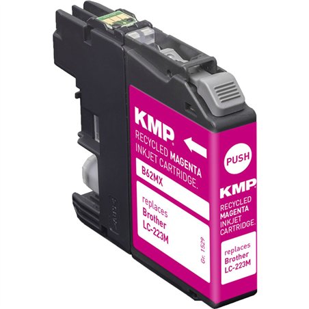 KMP B62MX cartuccia magenta compatibile con Brother LC-223 M