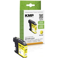 KMP B62YX cartuccia giallo compatibile con Brother LC-223 Y