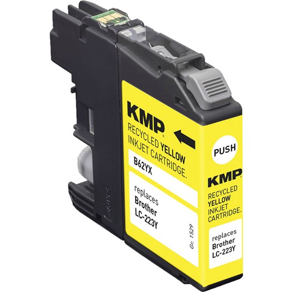 KMP B62YX cartuccia giallo compatibile con Brother LC-223 Y