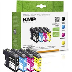 KMP B62VX Multipack compatibile con Brother LC-223 BK/C/M/Y