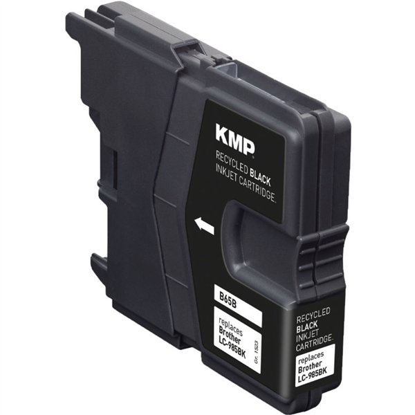 KMP B65B cartuccia nero compatib. con Brother LC-985 BK