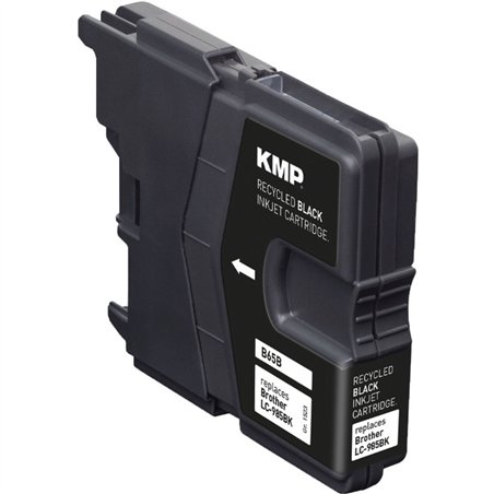 KMP B65B cartuccia nero compatib. con Brother LC-985 BK
