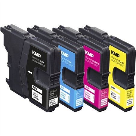 KMP B65V Promo Pack BK/C/M/Y compatibile con Brother LC-985