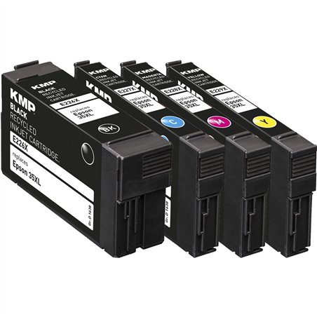 KMP E226XV Multipack BK/C/M/Y compatibile con Epson T 3596 XL