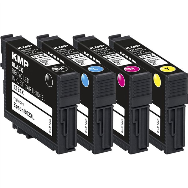 KMP E196XV Multipack BK/C/M/Y compatibile con Epson T 02W6