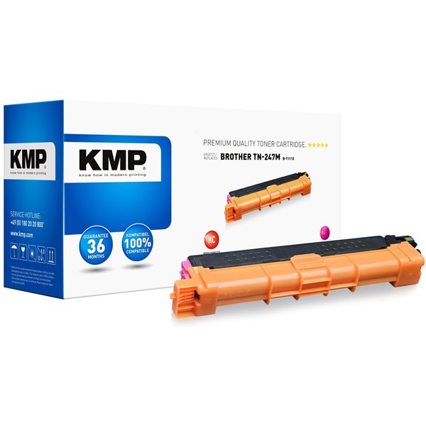 KMP B-T111X cartuccia magenta compatibile con Brother TN-247 M