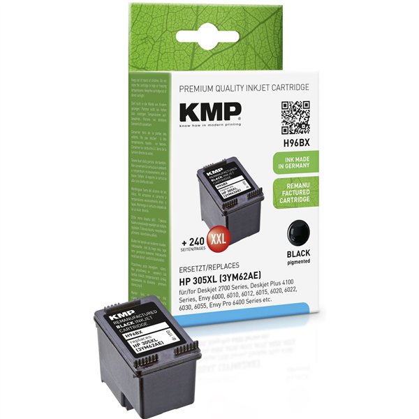 KMP H96BX cartuccia nero compatibile con HP 3YM62AE